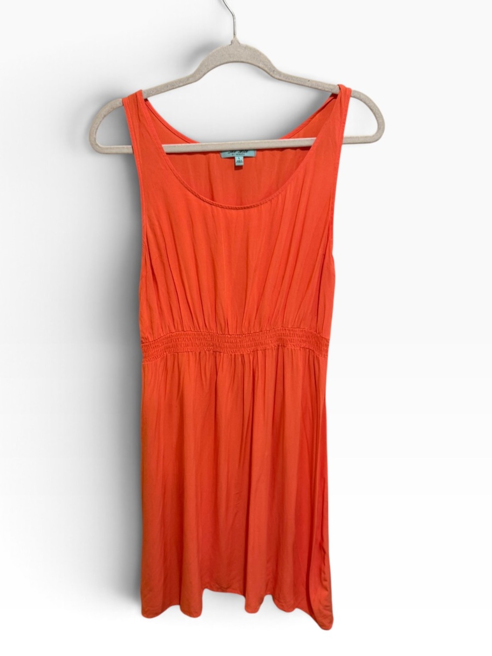 The Arte by Zenana Coral Sleeveless Empire Waist Sundress Large